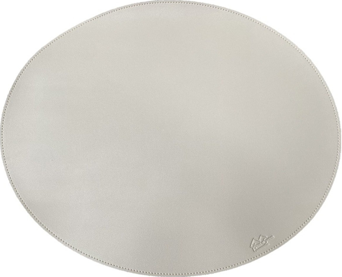 Dækkeserviet House of Sander SOFT cream PU læder 36 x 45 cm