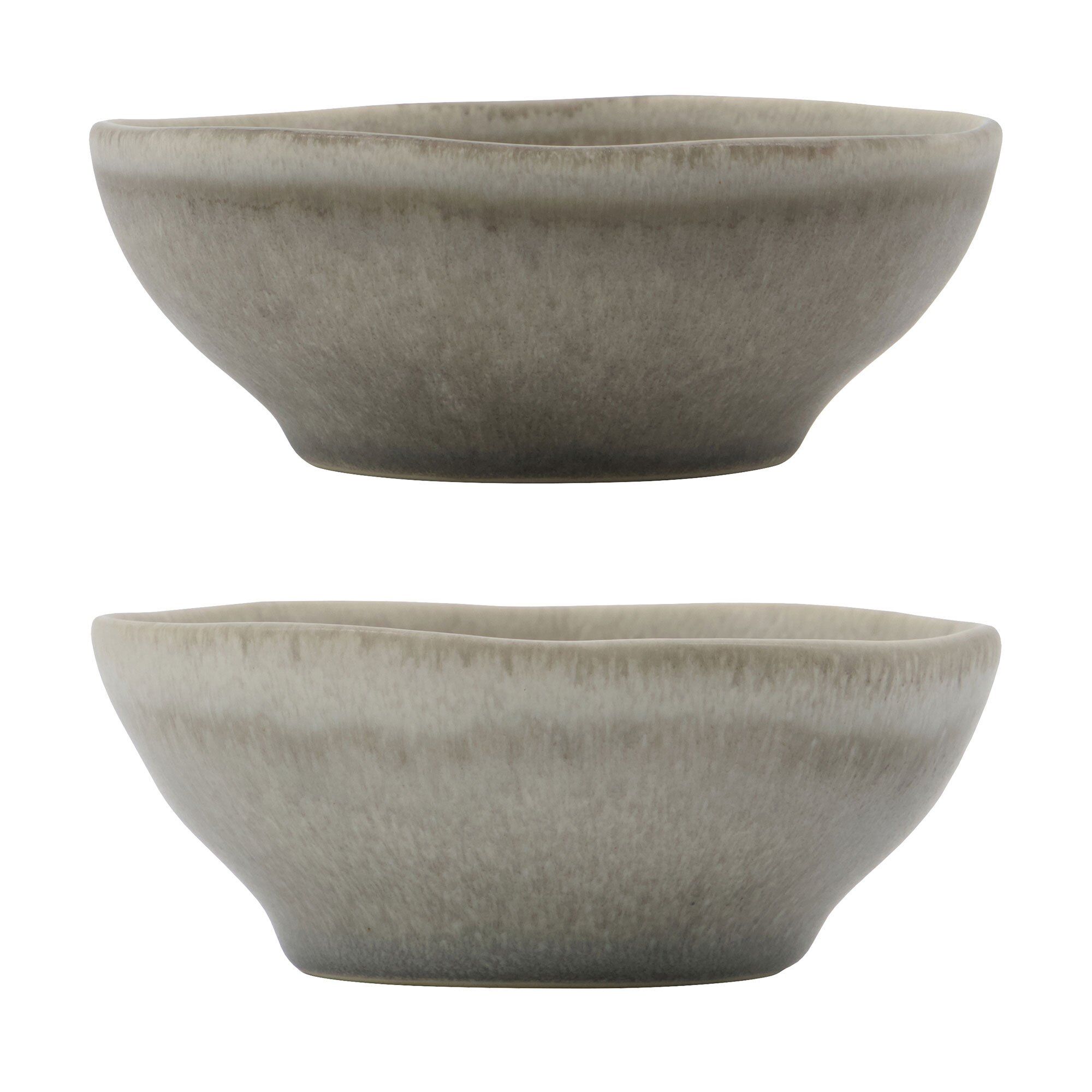 House doctor More skåle 2 stk, grå