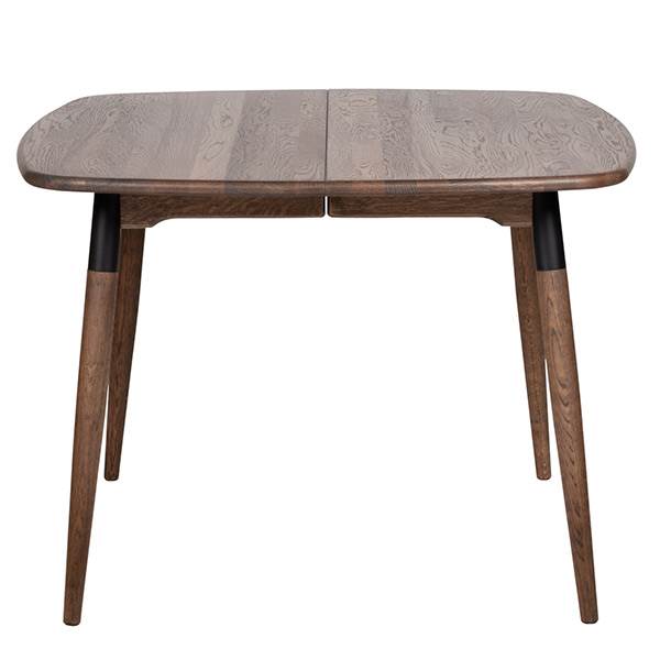 Haslev Symphony 84 spisebord - massiv/træstel - 105 x 105 cm.