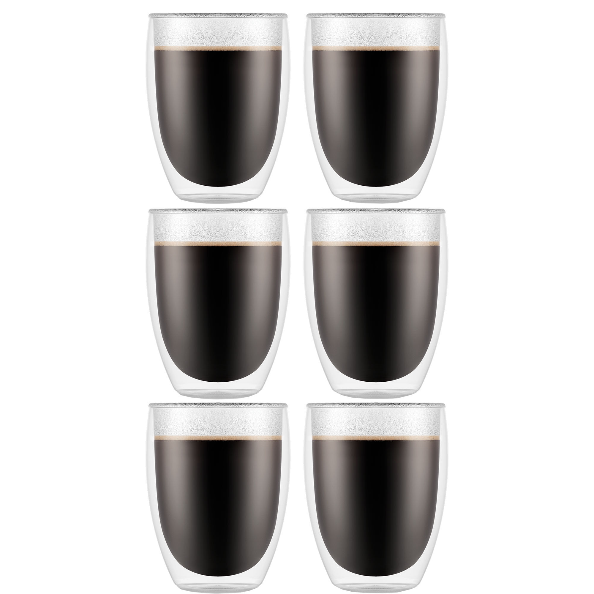 Bodum Pavina dobbeltvægget glas, 0,35 l, 6 stk.