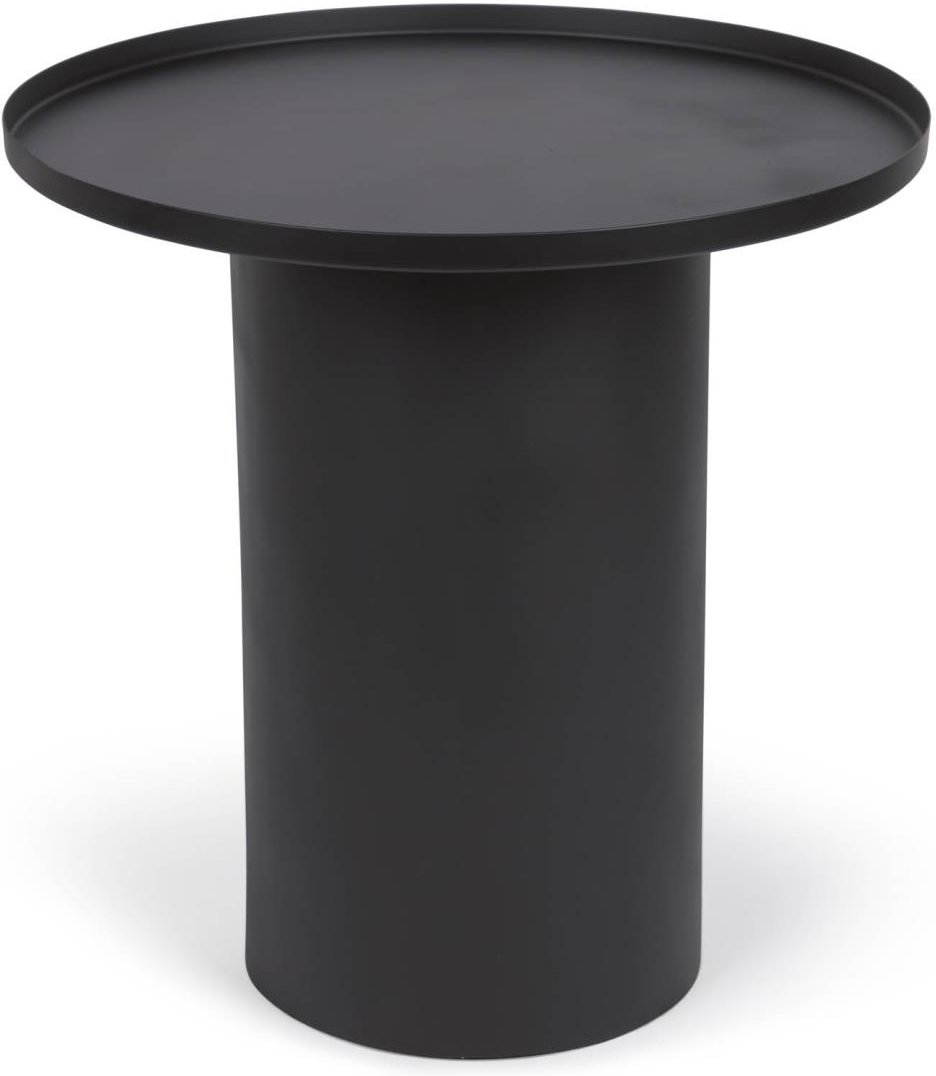 Sidebord Kave Home Fleksa småbord metal sort 45 x 45 x 46 cm