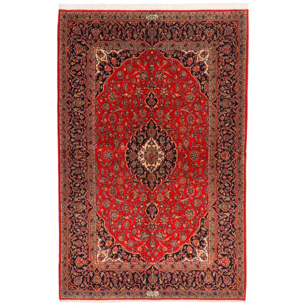 Ægte tæppe Iran Keshan Fine - 141 x 218 cm