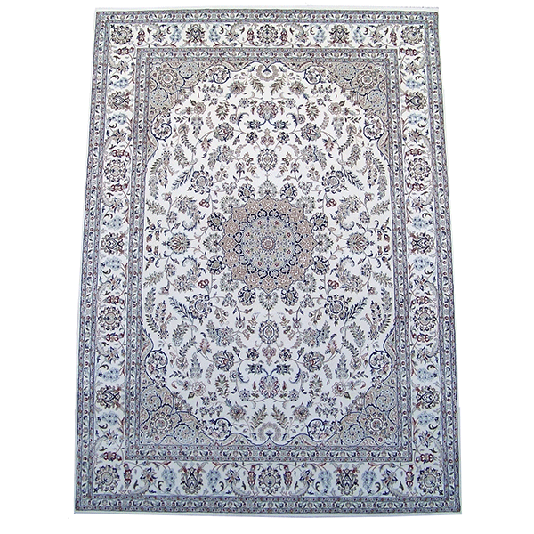 Ægte tæppe Indo Tæbriz fine 242 x 305 cm.