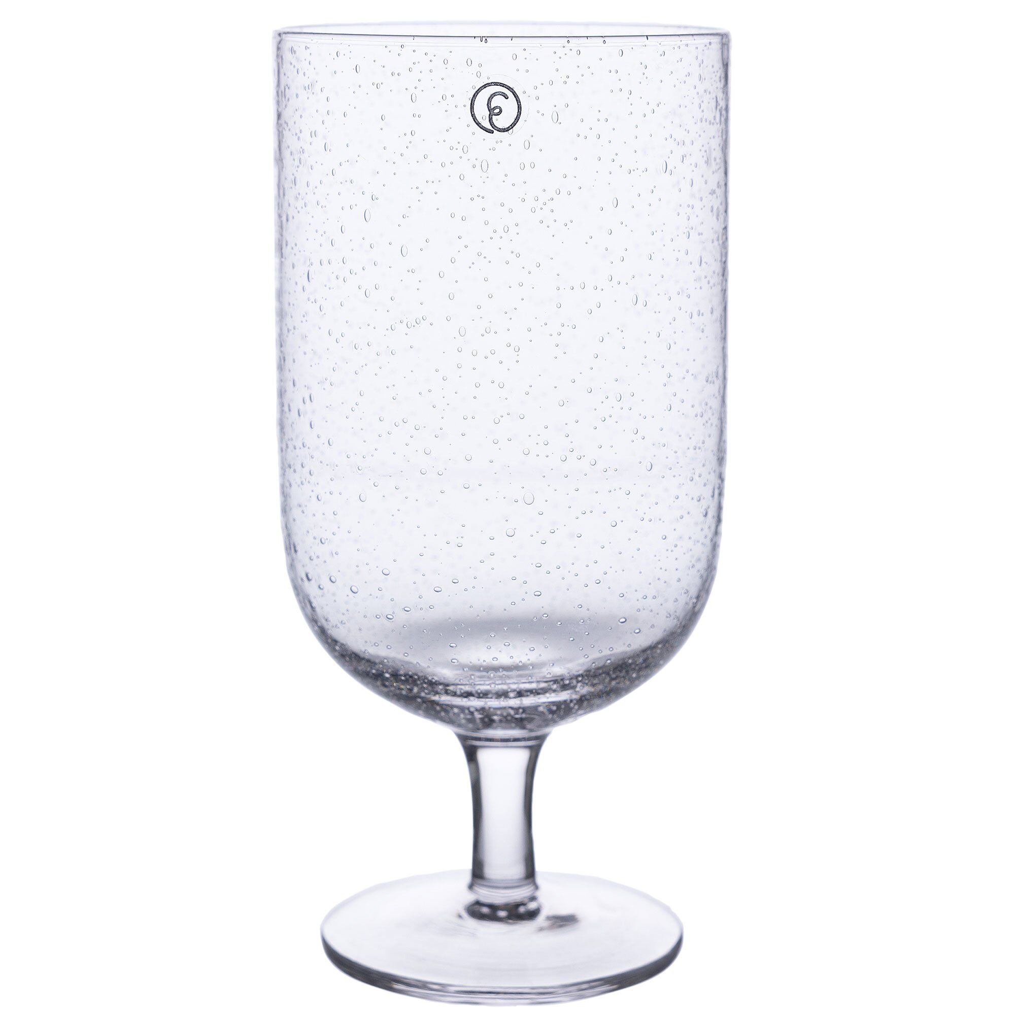 Ernst Ølglas med fod 45 cl 2-pak, bobler