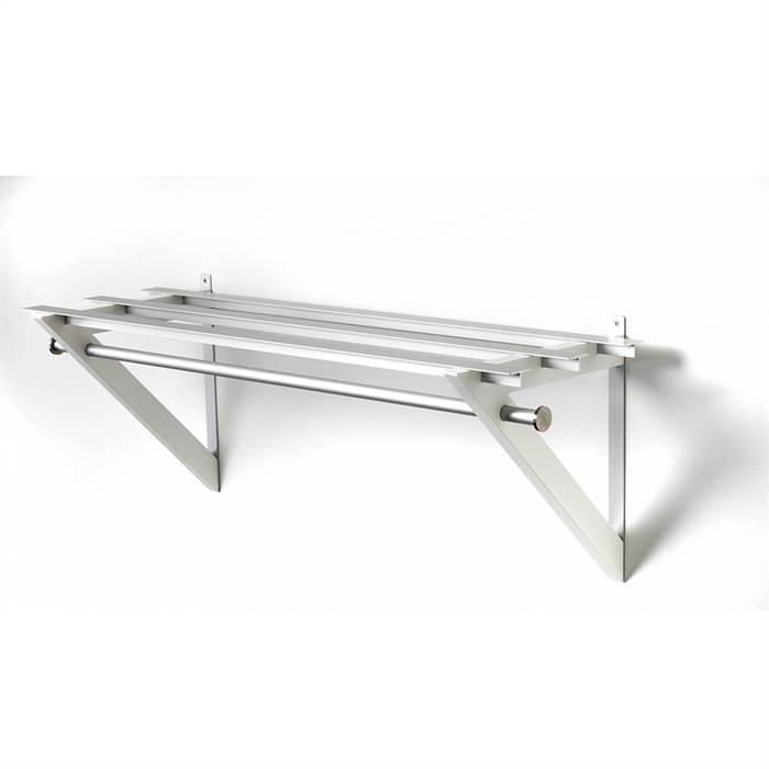 Hoigaard HH6 hattehylde - 35 x 68 cm - Hvid