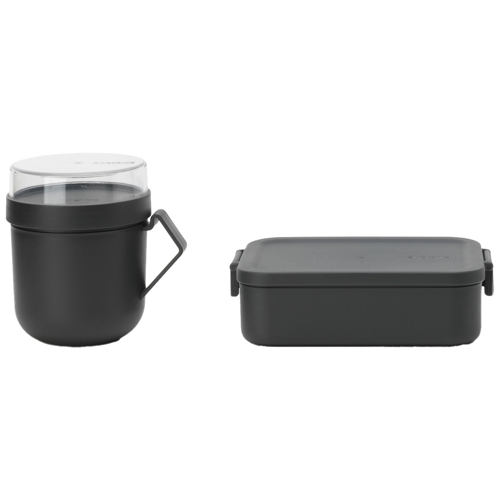 Brabantia Make & Take frokostsæt 2 dele, mørkegrå