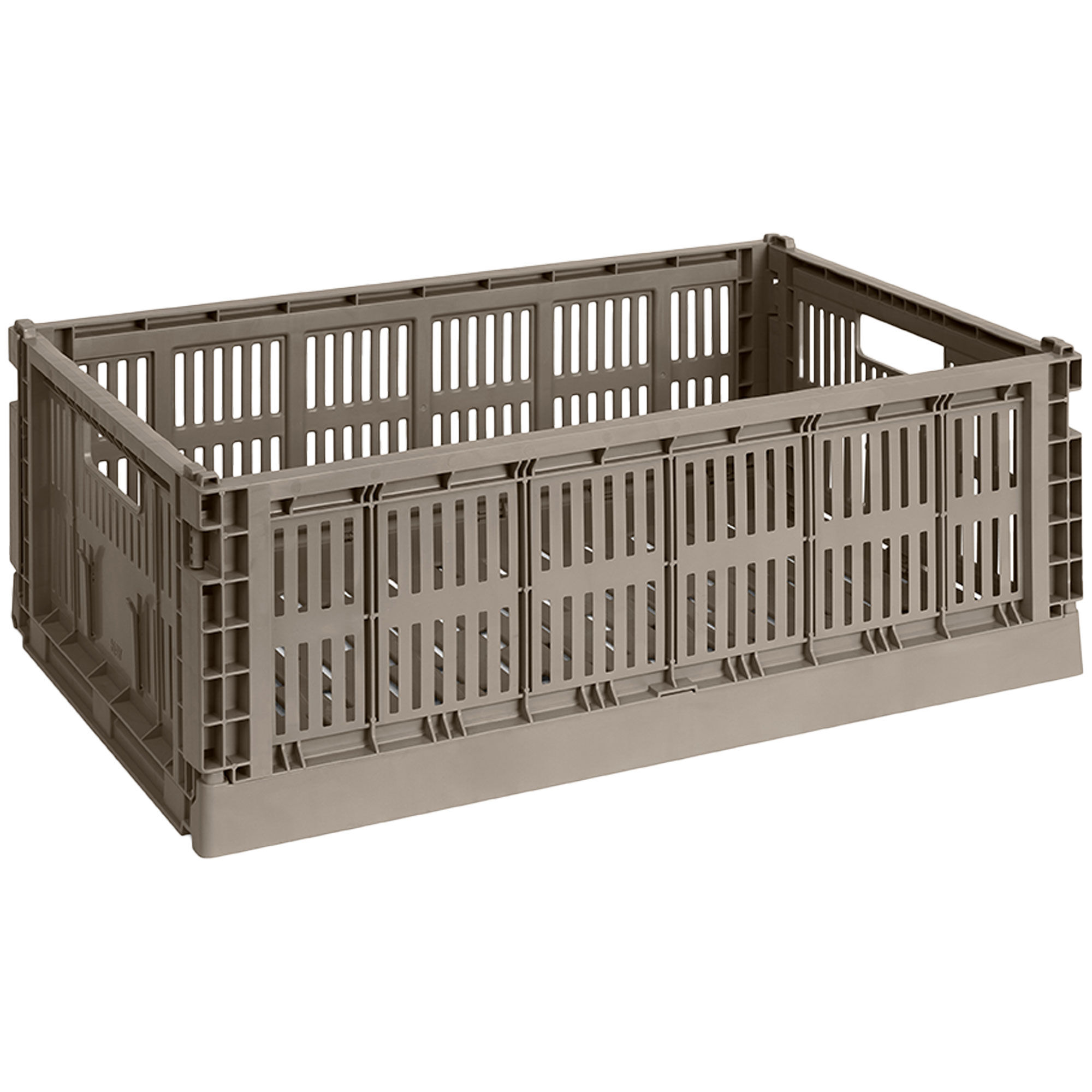 HAY Colour Crate Large Opbevaringskasse, warm grey