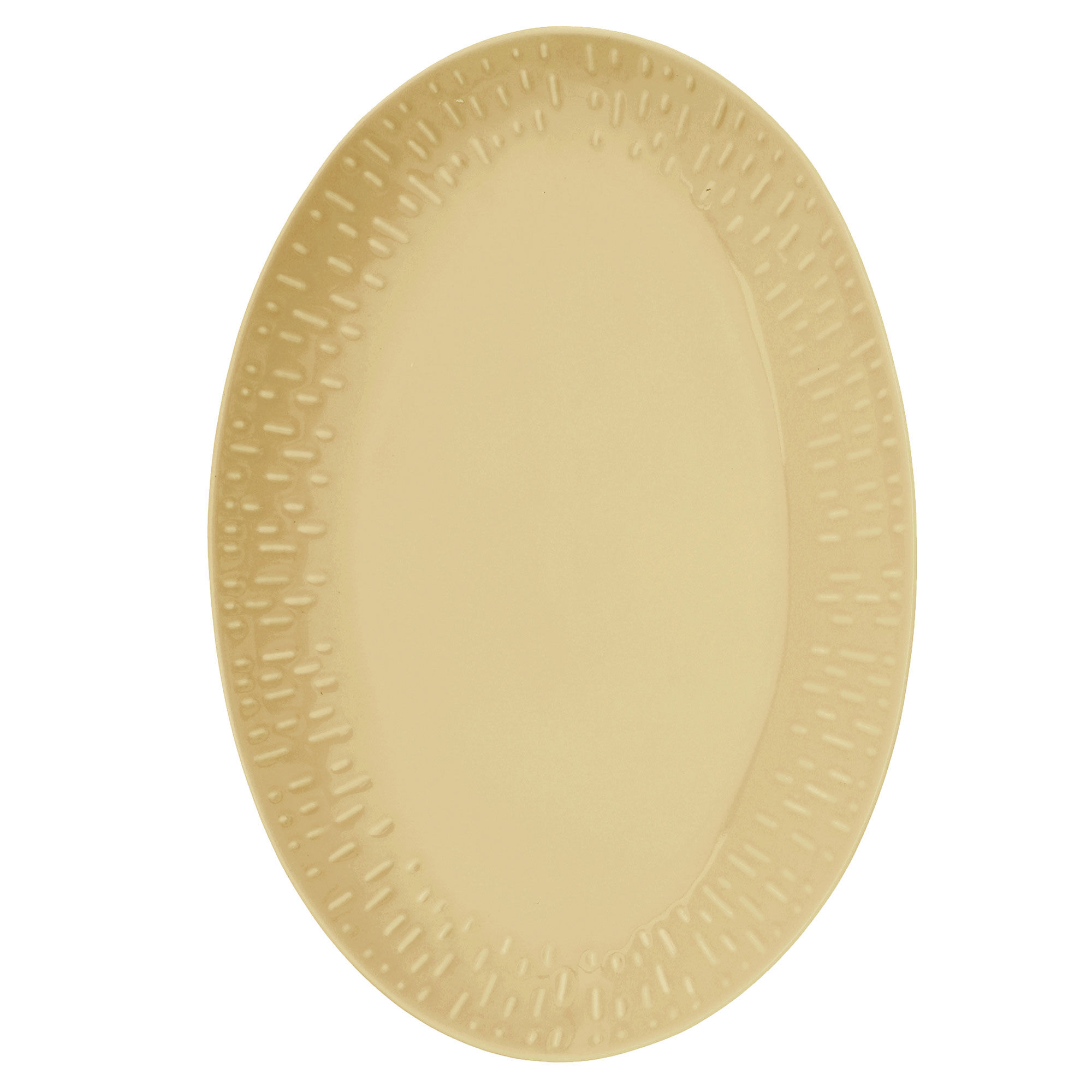 Aida Confetti fad 36 x 25,5 cm, mustard