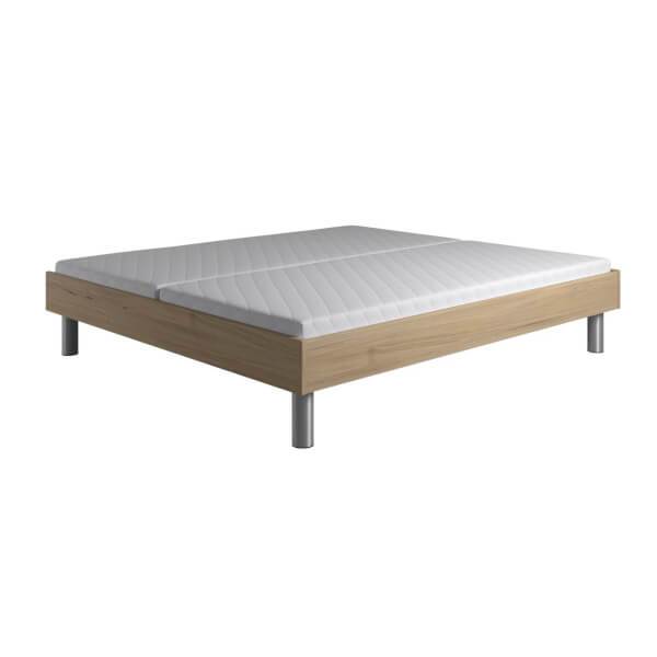 Kaagaard 380 sengeramme - Eg - 160x190 cm. med stålben
