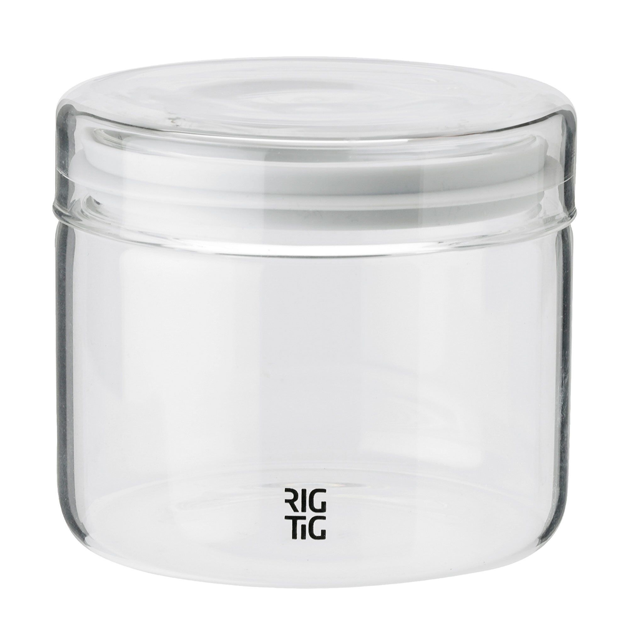 Rig-tig STORE-IT opbevaringsglas 0.5 liter, lysegrå
