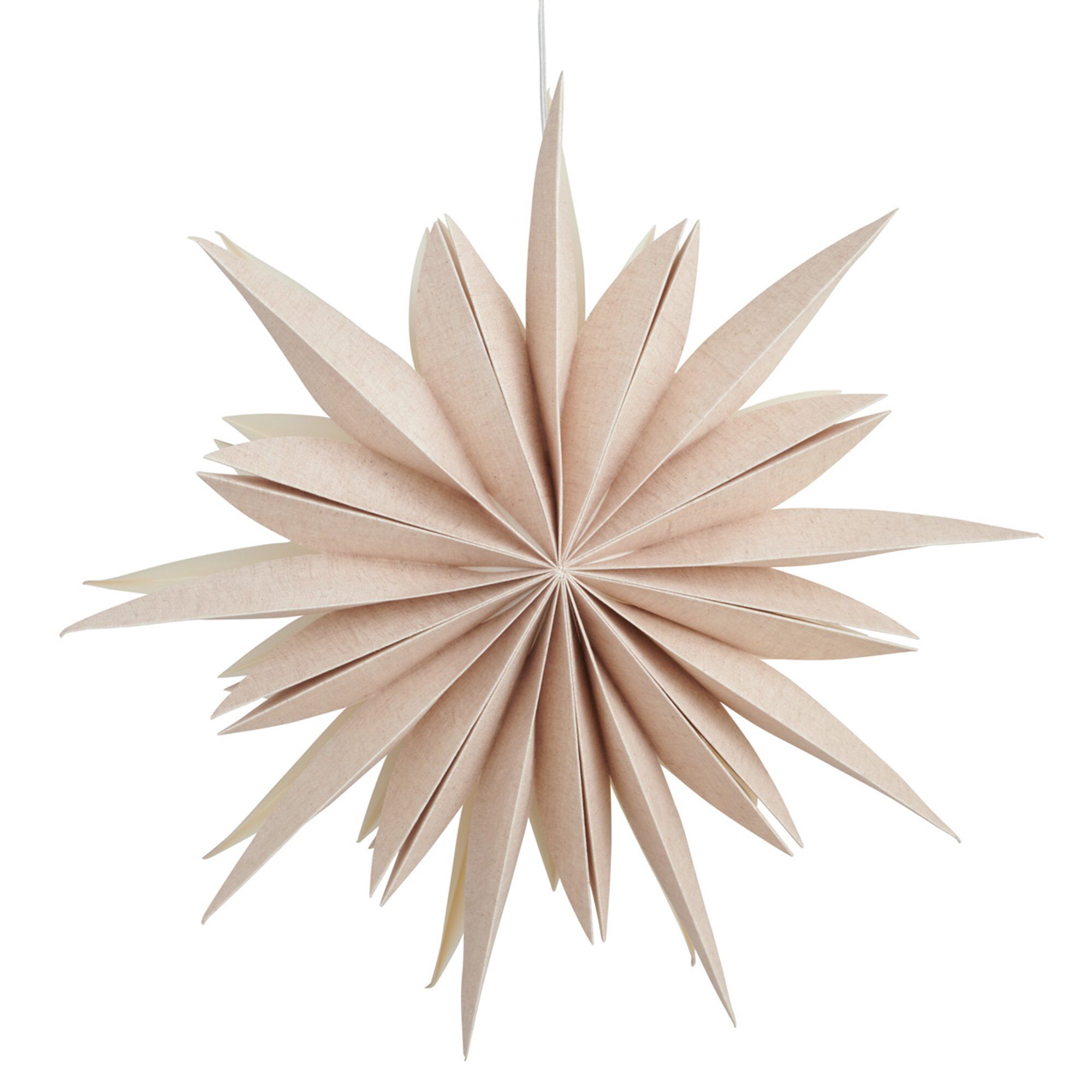 Watt&veke Fiona julestjerne 65 cm, natural