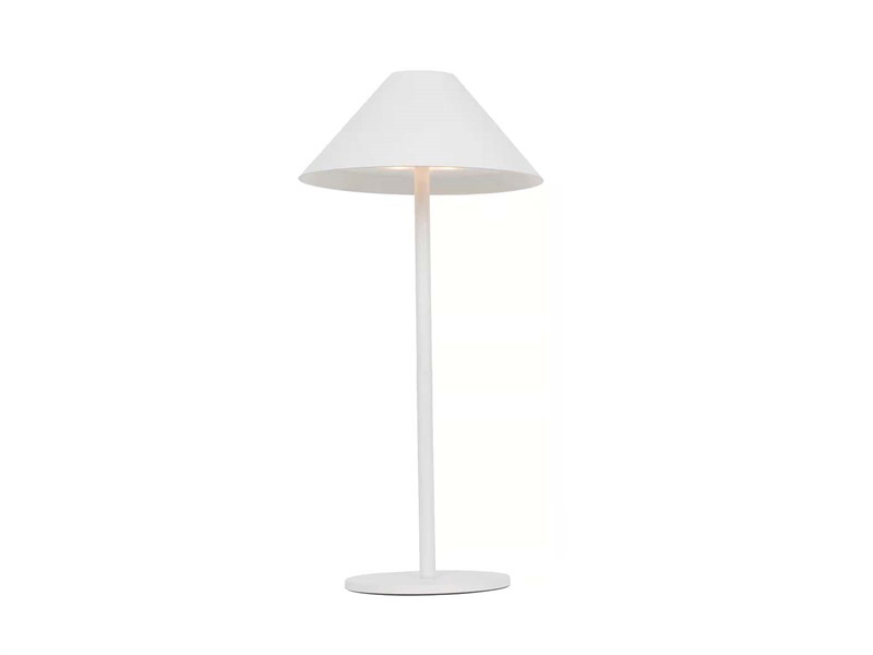 Skrivebordslampe House of Sander Era bærbar hvid Ø15 x H31 cm LED 8-9 t