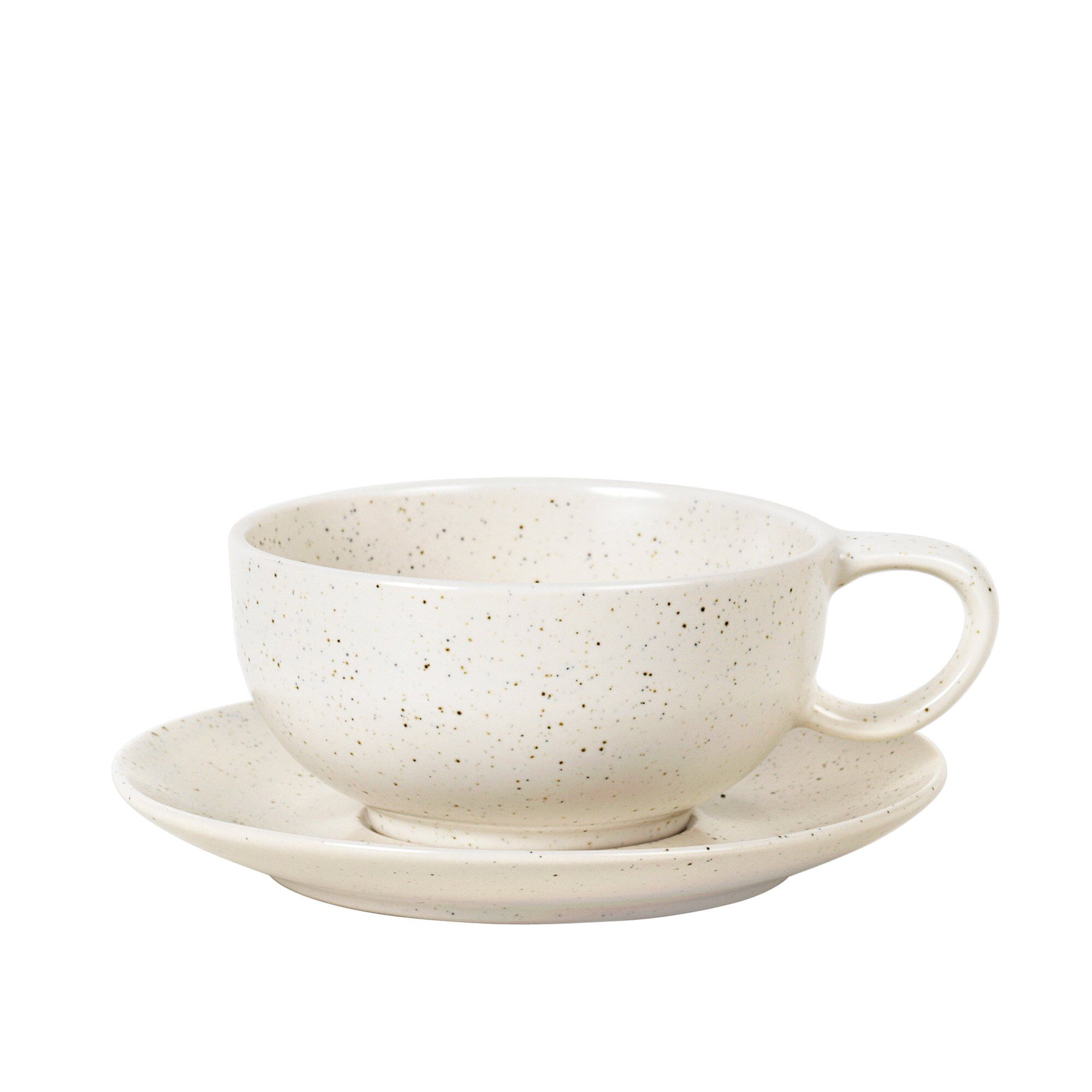 Broste Nordic Vanilla tekop med underkop 25 cl