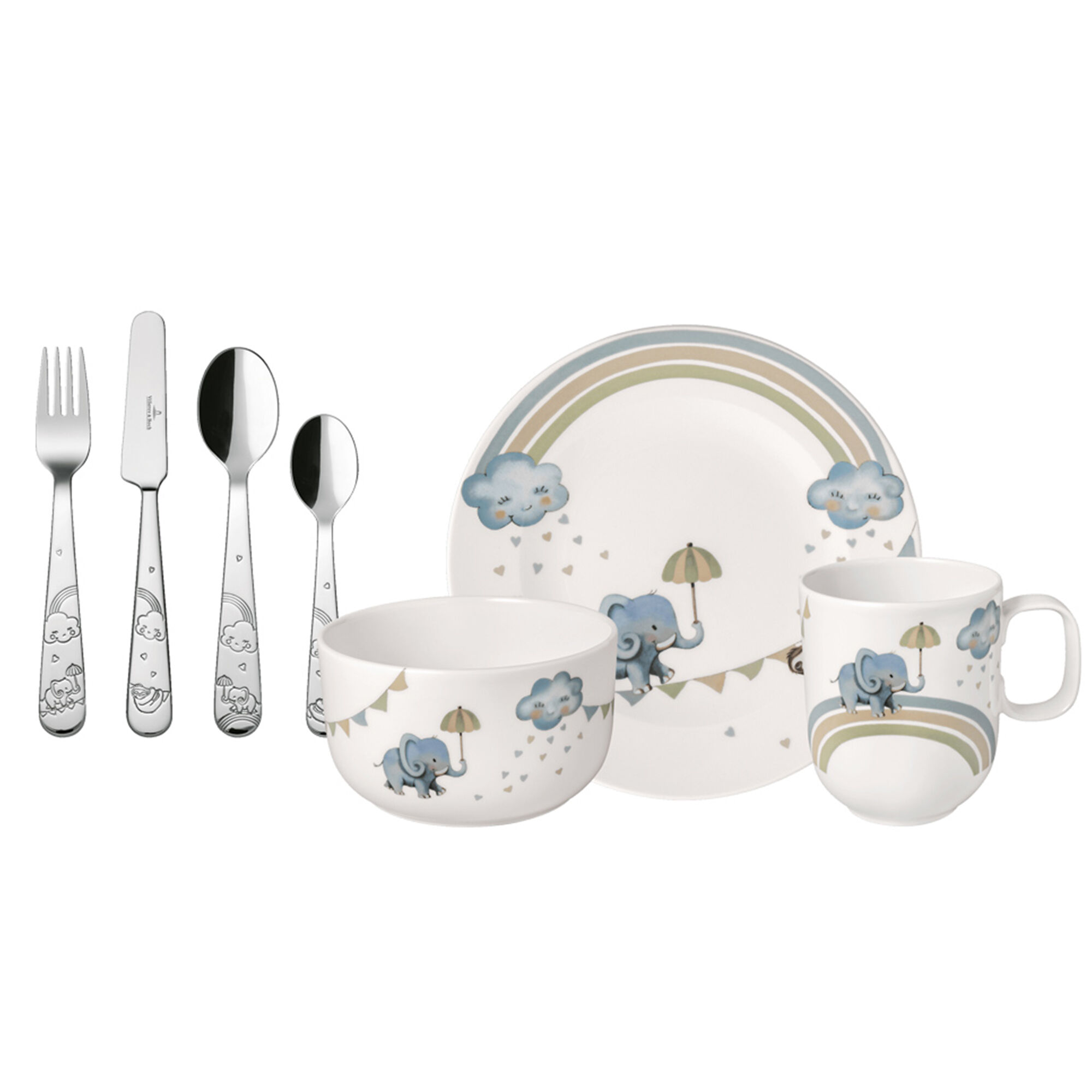 Villeroy & boch Elephant børneservice 7 dele