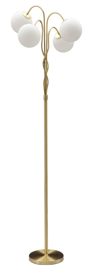 Glam lampe i jern ang glas  -  54x176 cm