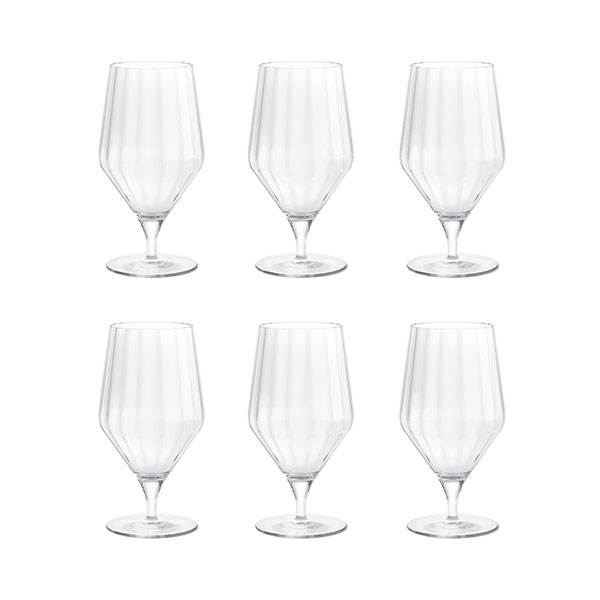 Georg Jensen Bernadotte ølglas, 6 stk  : Erling Christensen Møbler