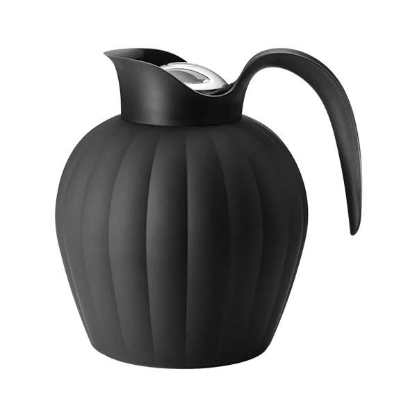 Georg Jensen Bernadotte termokande 0,8 l. - Midnight Black : Erling Christensen Møbler