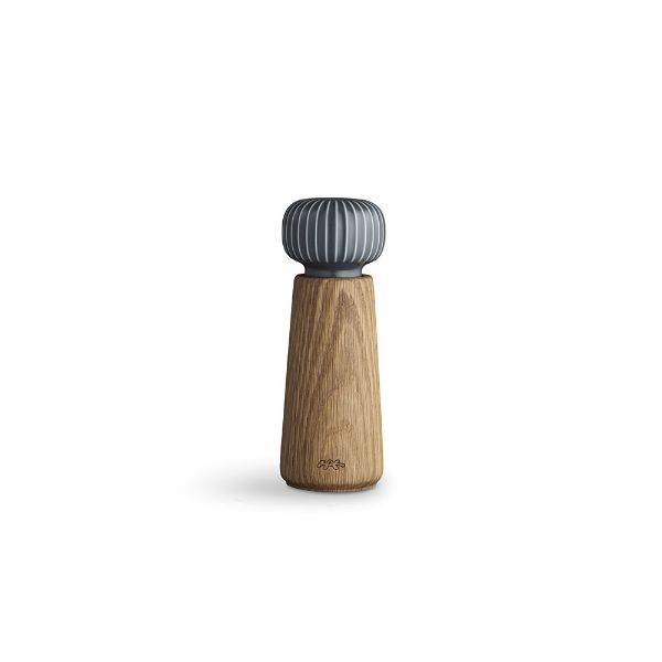 Kahler Kähler Hammershøi Kværn - Anthracite - H17,5 cm. : Erling Christensen Møbler  : Erling Christensen Møbler