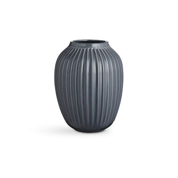 Kahler Kähler Hammershøi Vase - Anthracite - H25 cm. : Erling Christensen Møbler  : Erling Christensen Møbler