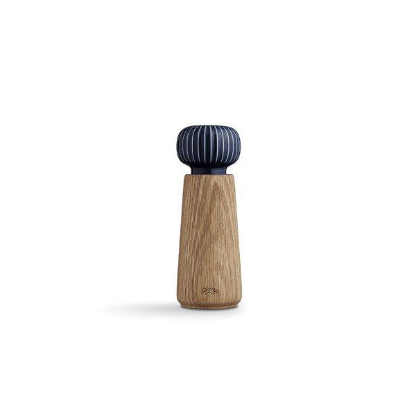 Kahler Kähler Hammershøi Kværn - Indigo - H17,5 cm. : Erling Christensen Møbler  : Erling Christensen Møbler