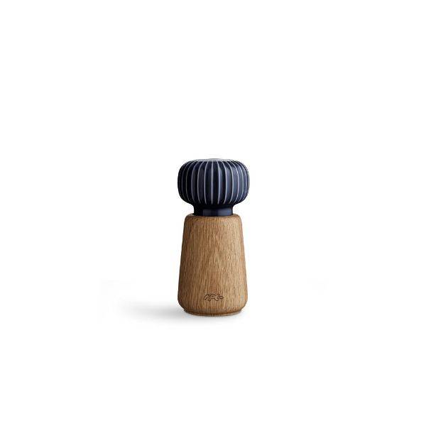Kahler Kähler Hammershøi Kværn - Indigo - H13 cm. : Erling Christensen Møbler  : Erling Christensen Møbler