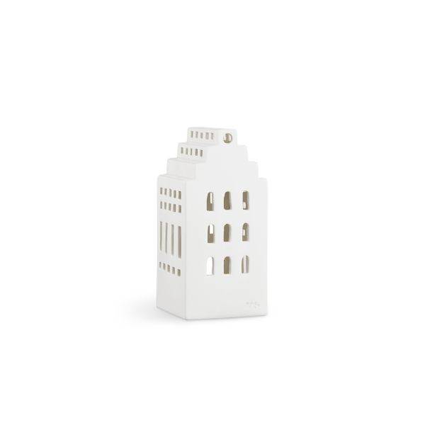 Kahler Kähler Urbania Lyshus Herregård - Hvid - H17 cm. : Erling Christensen Møbler  : Erling Christensen Møbler