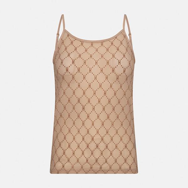 HYPE THE DETAiL mesh singlet - Golden  : Erling Christensen Møbler