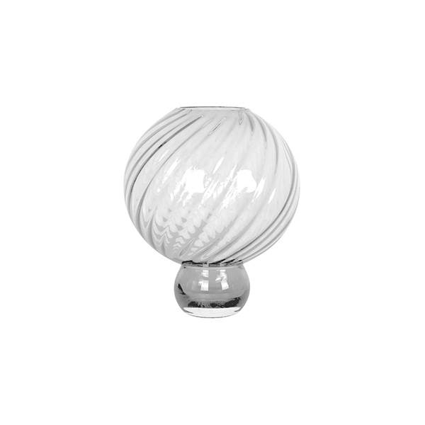 Specktrum Meadow swirl vase - Medium  - Clear  : Erling Christensen Møbler
