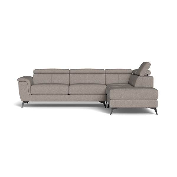 Erling Christensen Møbler Betis hjørnesofa med justerbare nakkestøtter - beige : Erling Christensen Møbler  : Erling Christensen Møbler