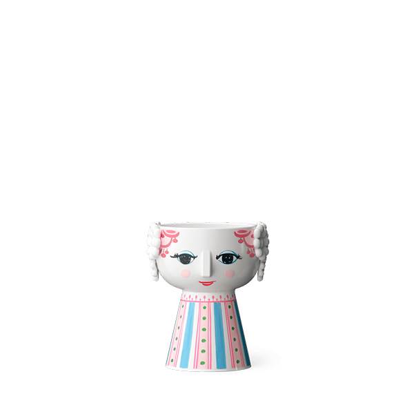 Bjørn Wiinblad Eva lysestage h 9.5 cm - Pink : Erling Christensen Møbler