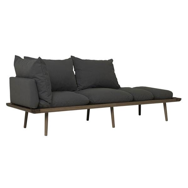 Umage Lounge Around 3 seater sofa - Mørk eg - Shadow  : Erling Christensen Møbler