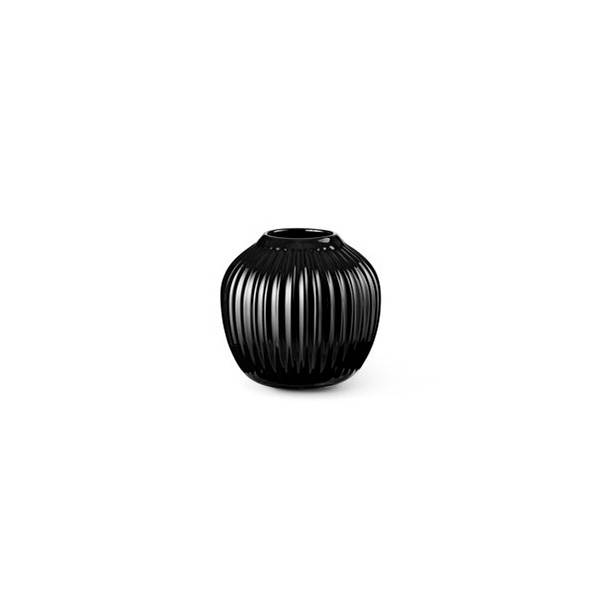 Kahler Kähler Hammershøi vase H 13 cm - Sort : Erling Christensen Møbler  : Erling Christensen Møbler