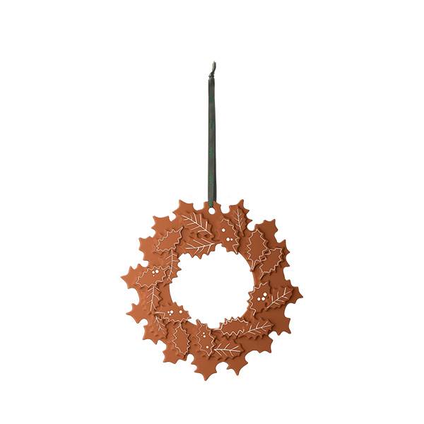 Kahler Kähler Gingerbread Julekrans Ø18.5 cm - Brun : Erling Christensen Møbler  : Erling Christensen Møbler