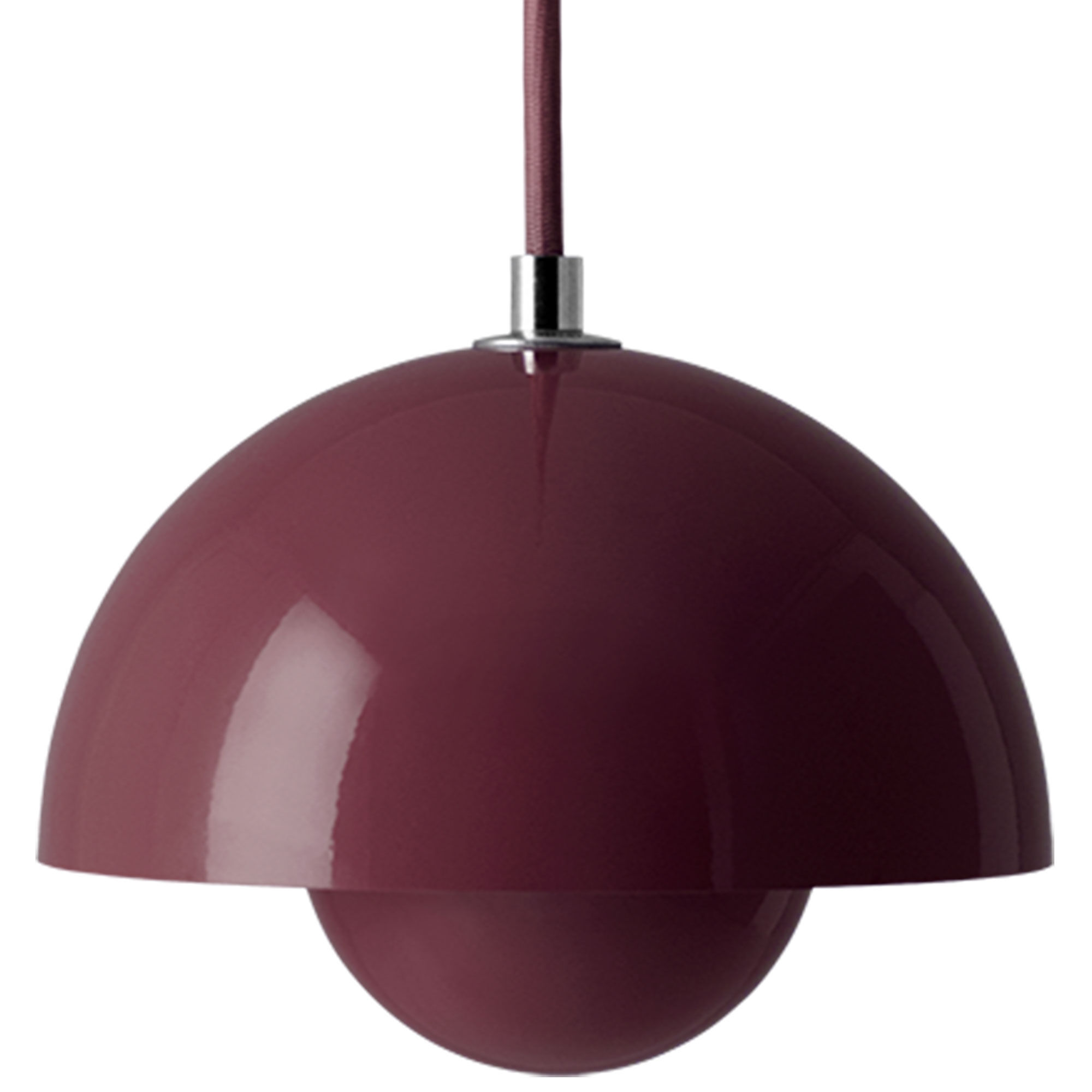 Andtradition &Tradition Flowerpot VP10 pendel 16 cm, dark plum