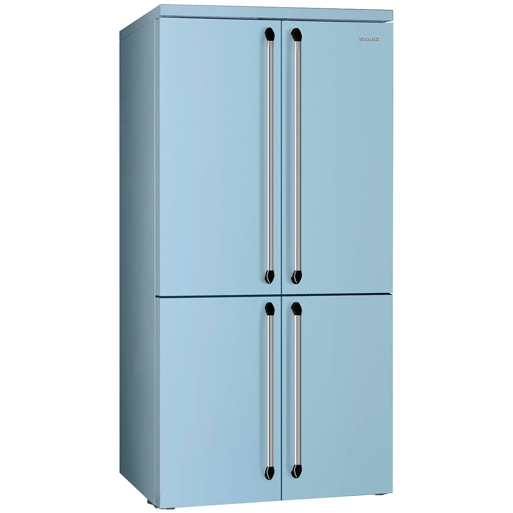 Smeg FQ960PB6 Victoria French door-køle-/fryseskab, pastelblå