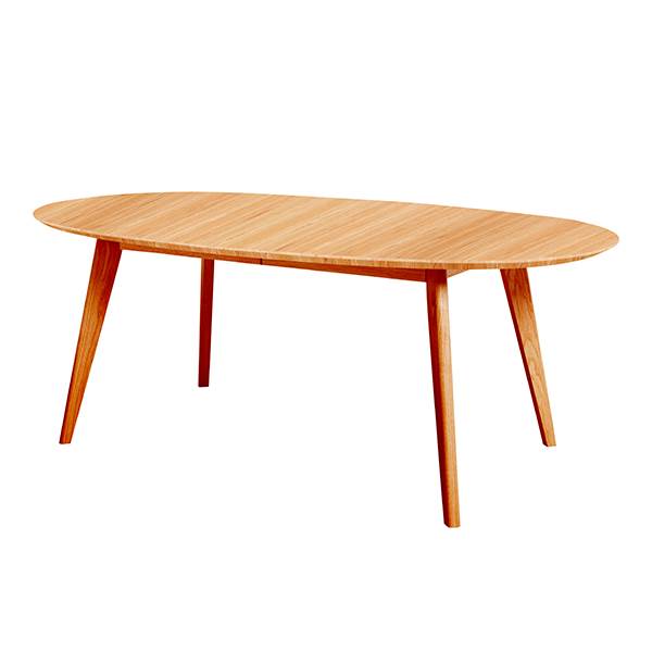 Andersen Furniture DK10 spisebord - 110 x 190 cm. - massiv eg naturolie  : Erling Christensen Møbler