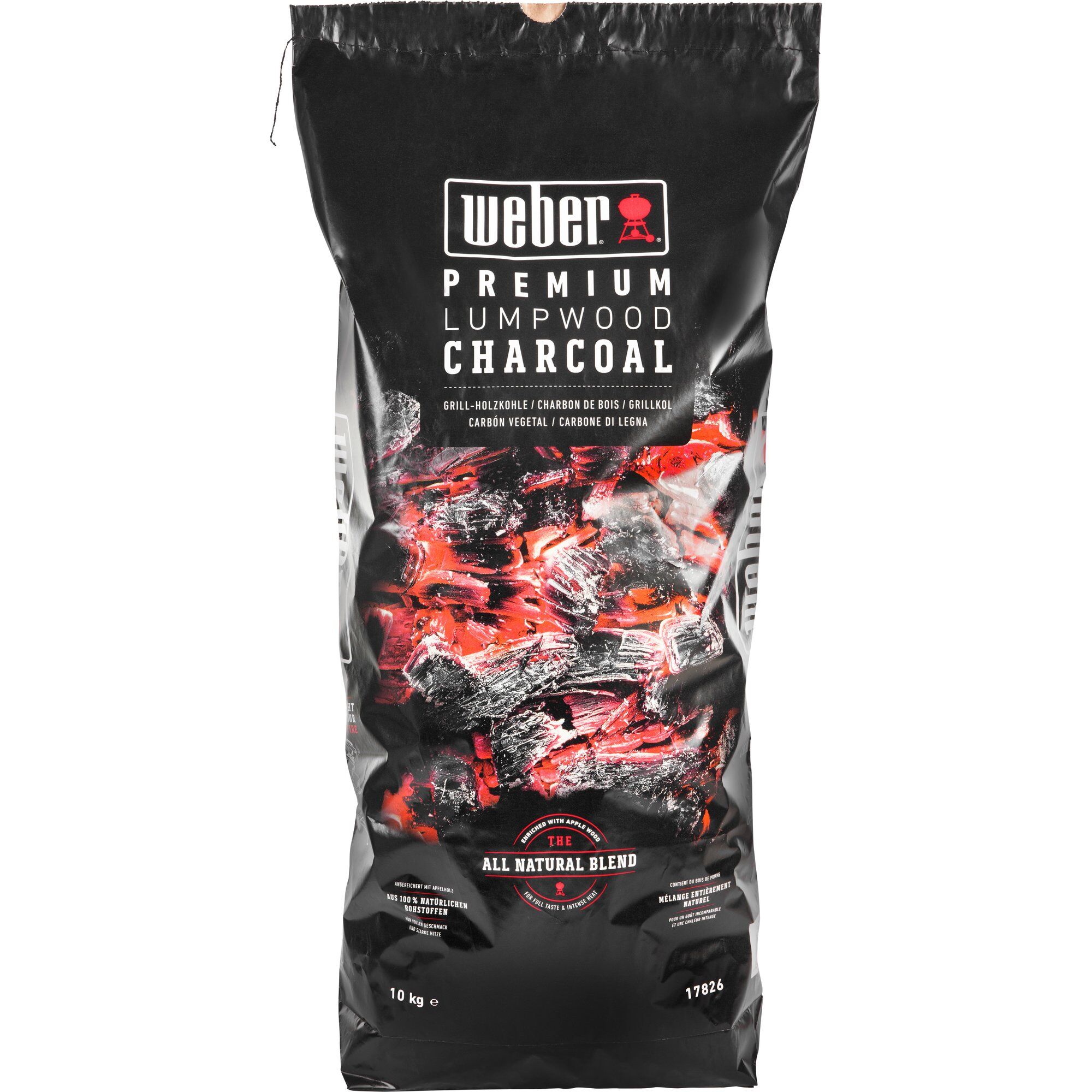 Weber Trækul med 30% æbletræ 10kg