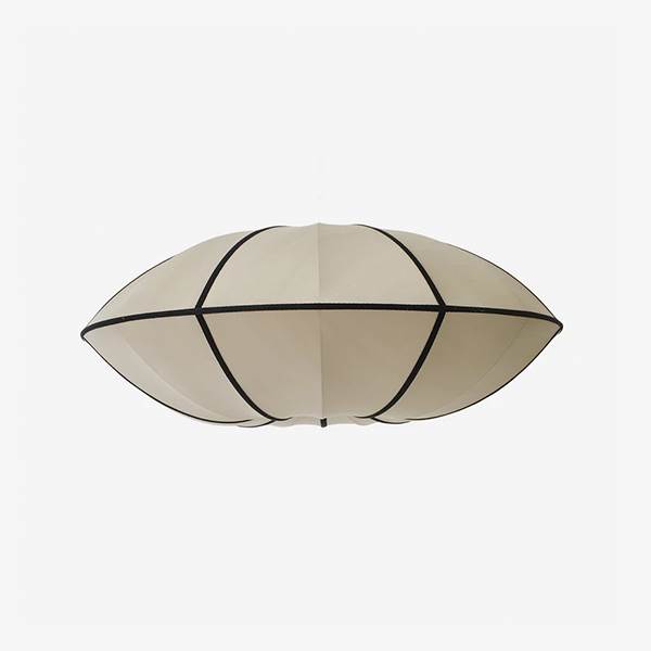 Oi Soi Oi Indochina ufo lampeskærm classic - Kit/sort  : Erling Christensen Møbler