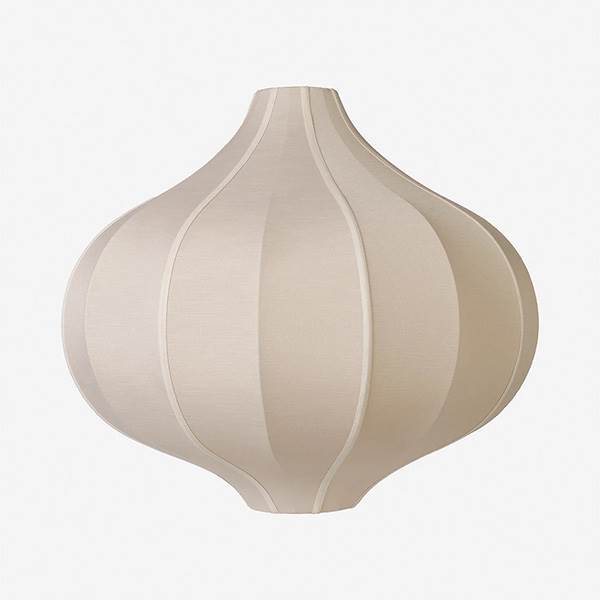 Oi Soi Oi Lampeskærm Raw onion L - Sand  : Erling Christensen Møbler