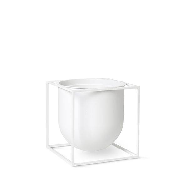 Audo Copenhagen Kubus Flowerpot 23 - Hvid  : Erling Christensen Møbler