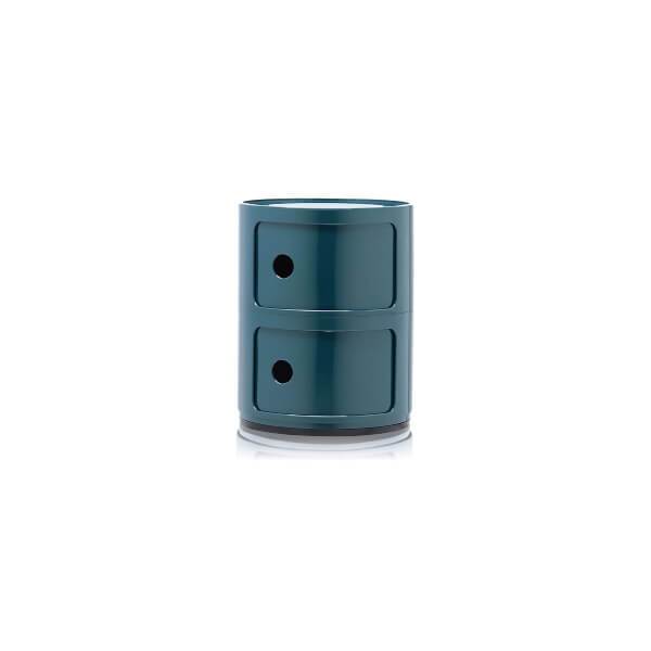 Kartell Componibili Classic - 2 rum - Blue  : Erling Christensen Møbler