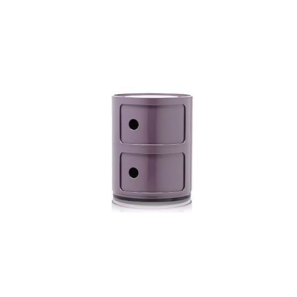 Kartell Componibili Classic - 2 rum - Violet  : Erling Christensen Møbler