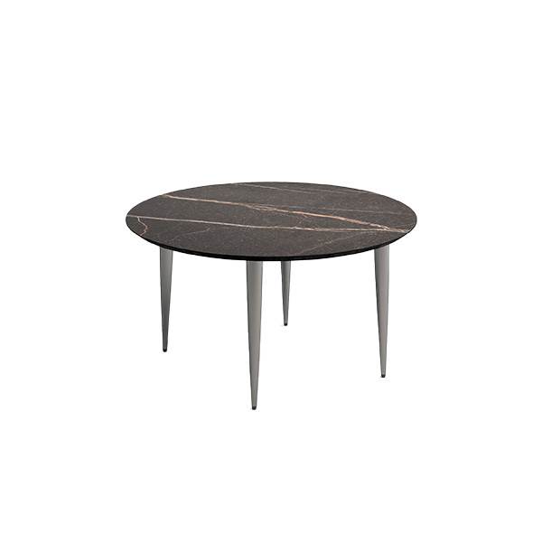 Thomsen Furniture - Katrine sofabord - Ø100 cm - Laminat - Bøg lak - 40 cm  : Erling Christensen Møbler