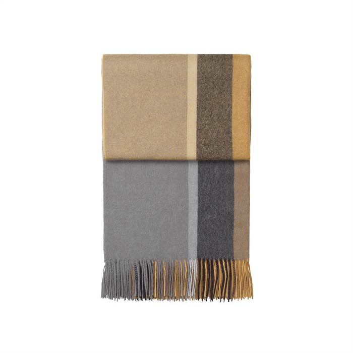 Elvang Manhattan plaid - Yellow ocher/smoked glass  : Erling Christensen Møbler