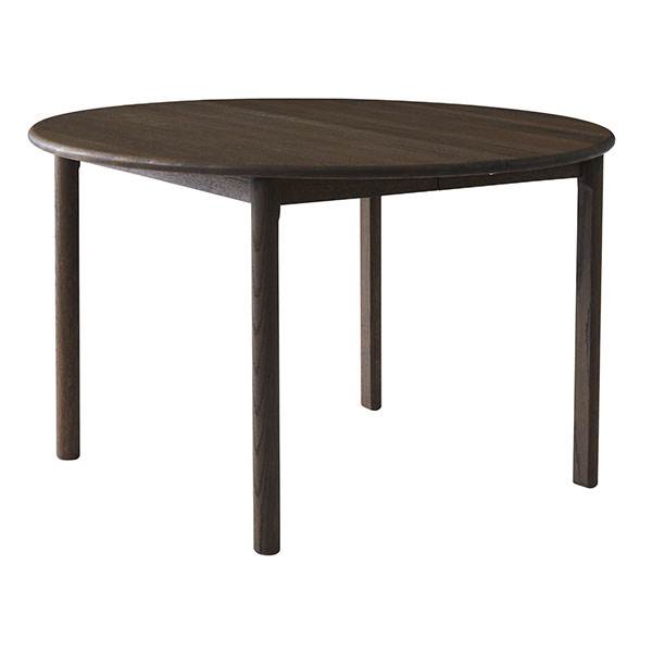 Findahl by Hammel Noor spisebord m. udtræk, Ø120 cm - massiv eg sæbebehandlet  : Erling Christensen Møbler