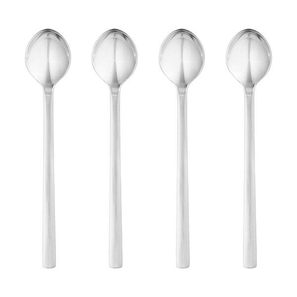 Georg Jensen New York caffe latte skesæt, 4 stk : Erling Christensen Møbler