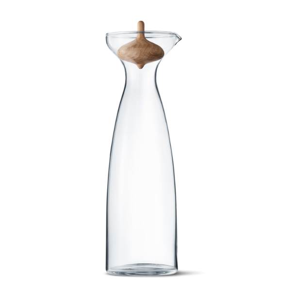 Georg Jensen Alfredo karaffel - Glas/eg  : Erling Christensen Møbler