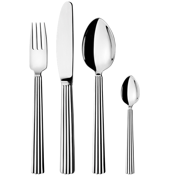 Georg Jensen Bernadotte bestiksæt - 4 dele  : Erling Christensen Møbler