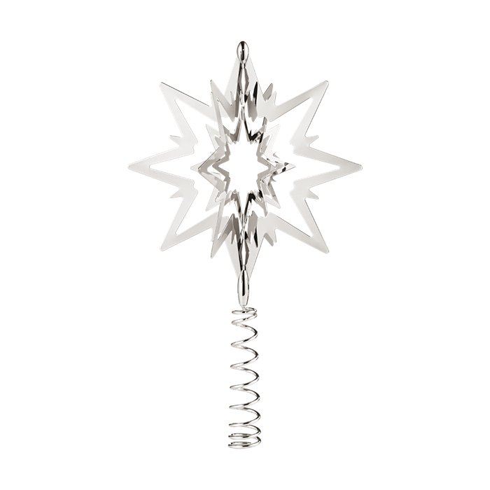 Georg Jensen topstjerne lille - paladiumbelagt : Erling Christensen Møbler