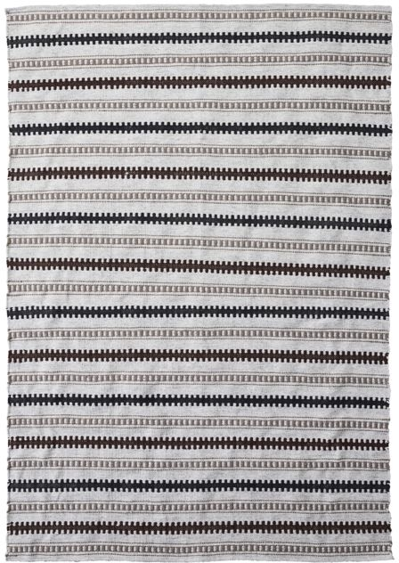 Tæppe House Doctor Terra lysegrå 140x200 cm udendørs/indendørs genanvendt polyester